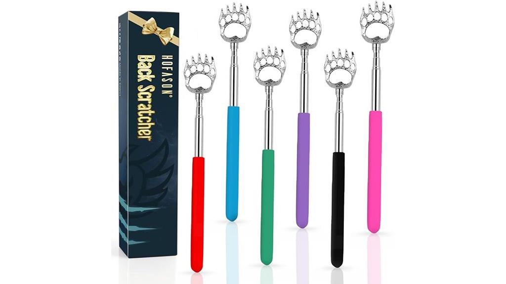 six piece back scratchers