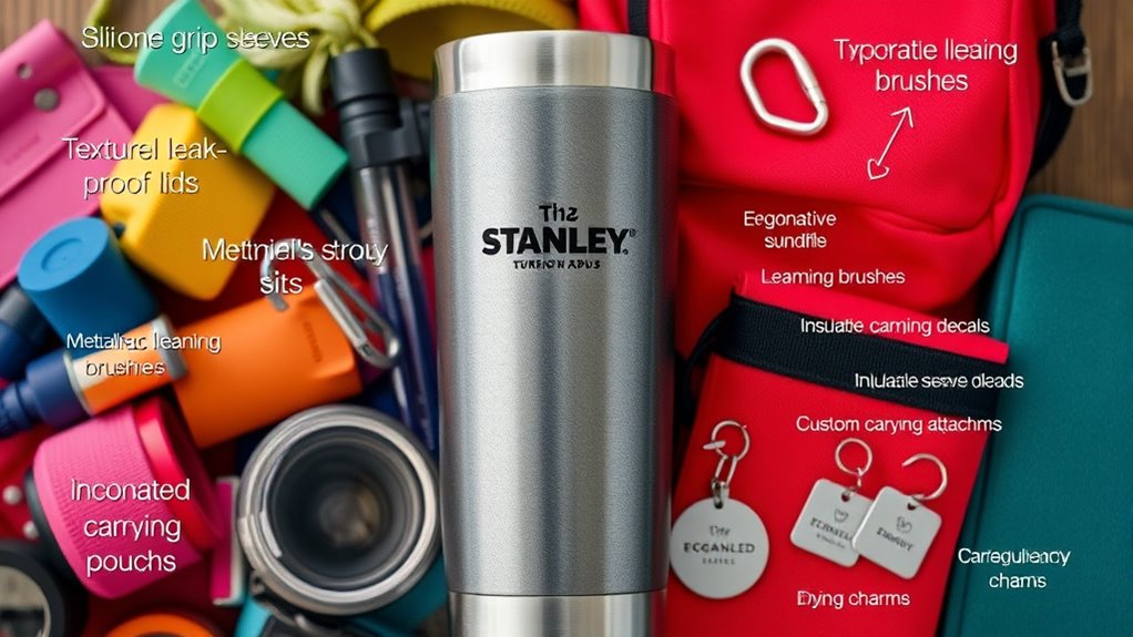 top stanley tumbler add ons