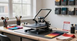accident free heat press setup