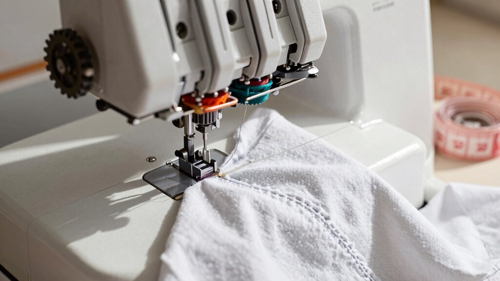 adjustable fabric feeding mechanism