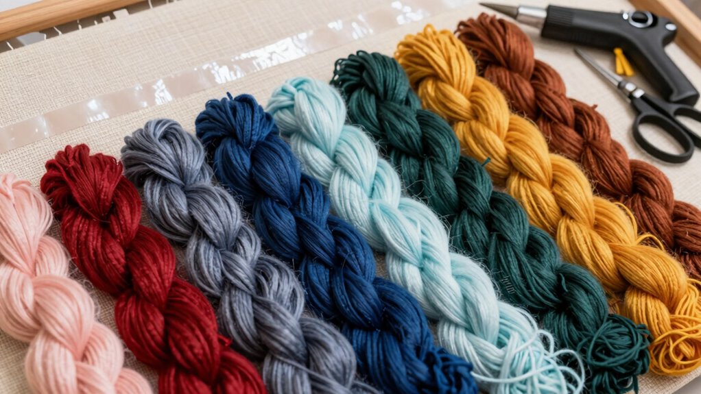 choosing yarn for tufting