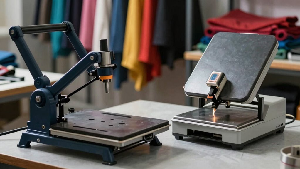 clamshell heat press safety