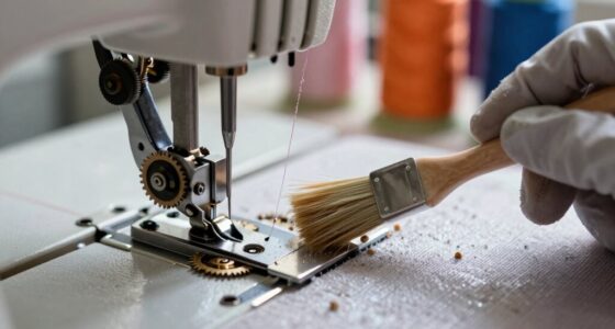 clean your embroidery machine