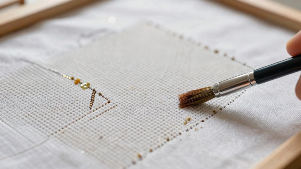 cleaning needle plate properly