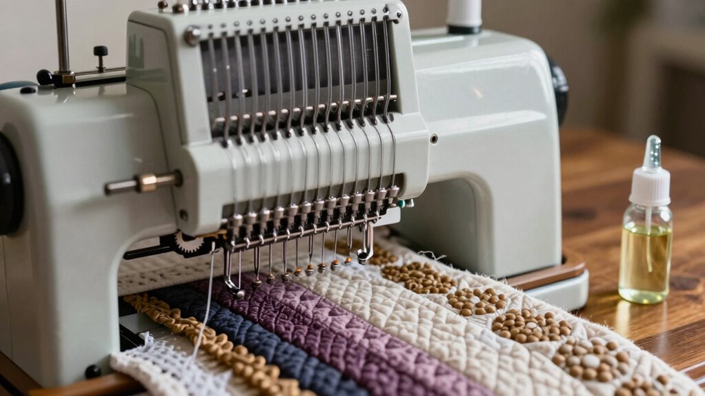 consistent longarm oiling schedule