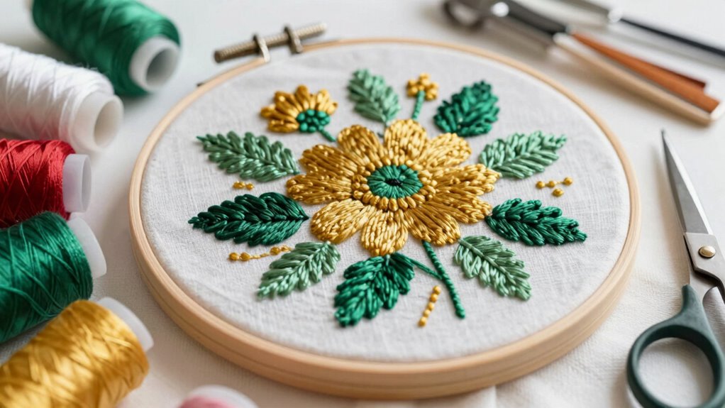 creative embroidery hoop projects