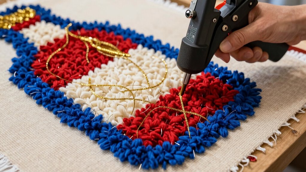 creative rug tufting techniques