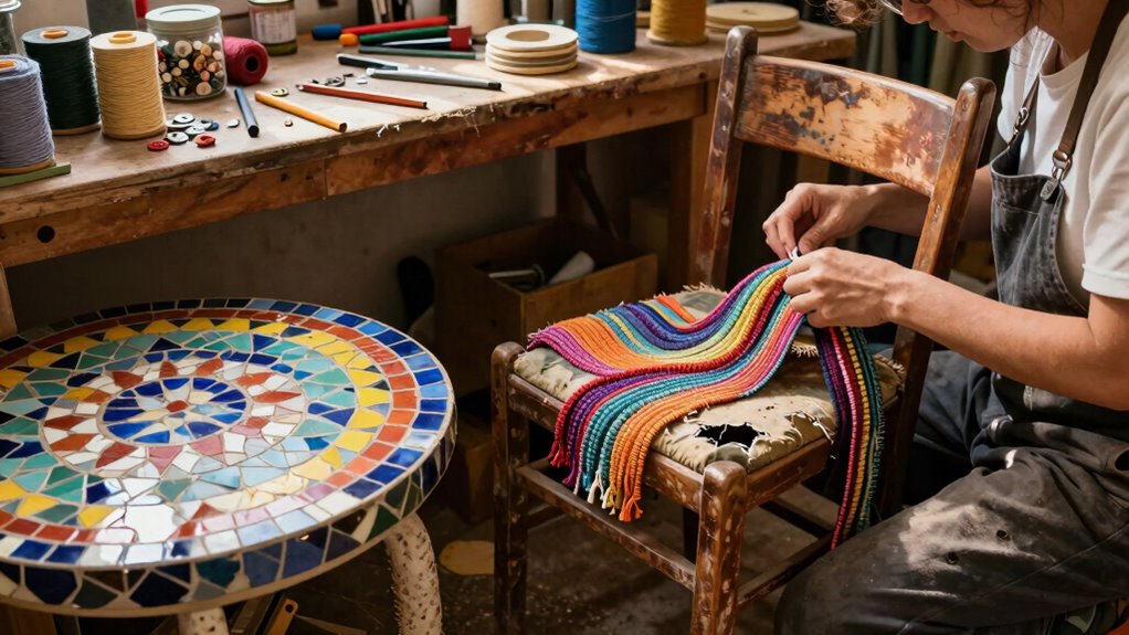 creative upcycling for broken items