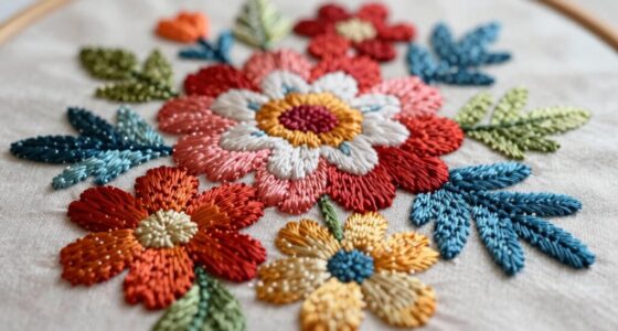 efficient embroidery design technique