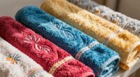 embroidering plush fabrics expertly
