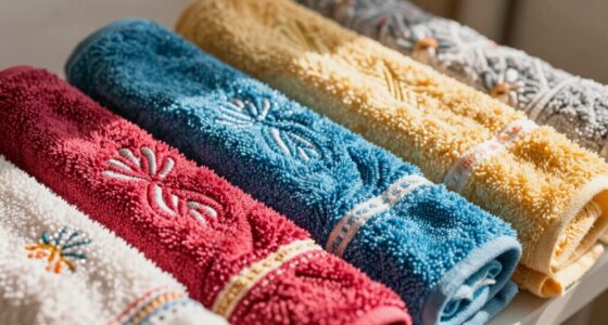 embroidering plush fabrics expertly