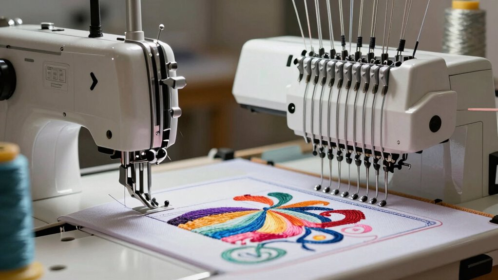 embroidery machine efficiency comparison