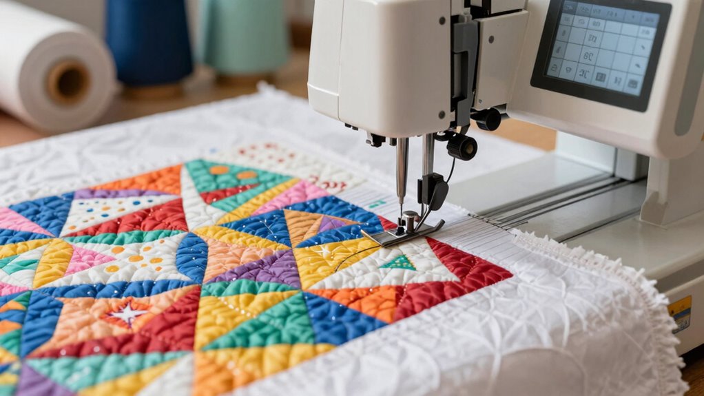 enhanced precision in quilting