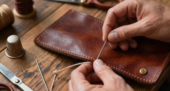 essential leather sewing tips
