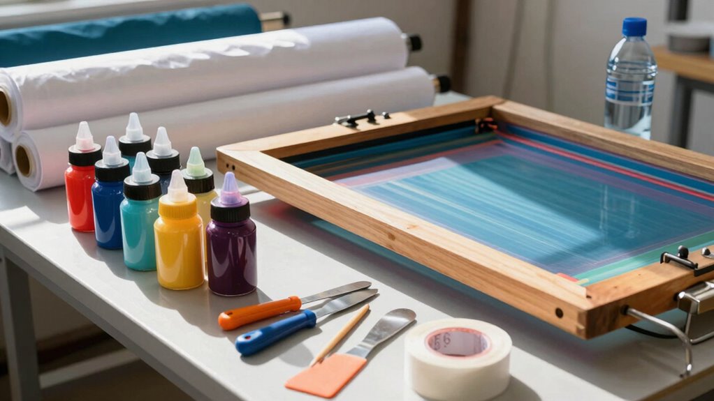 essential tools for screen printing
