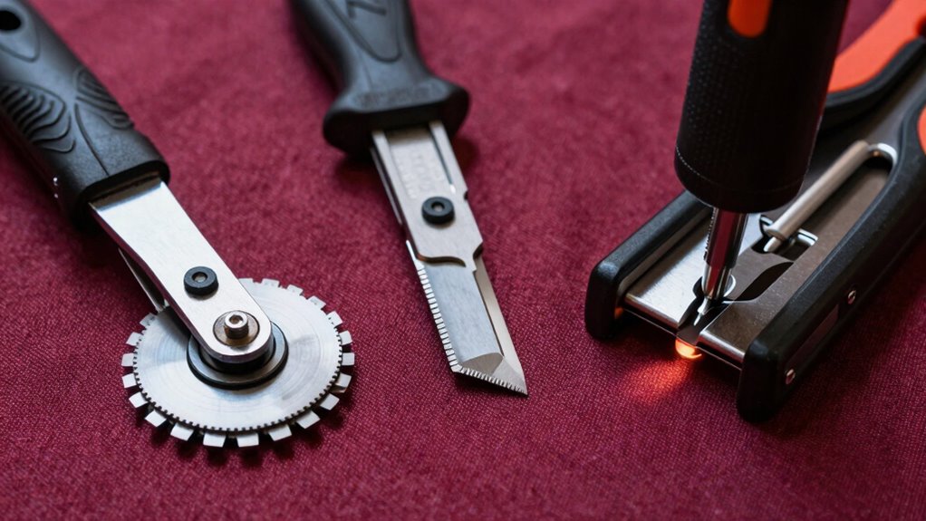 evaluating fabric cutting precision