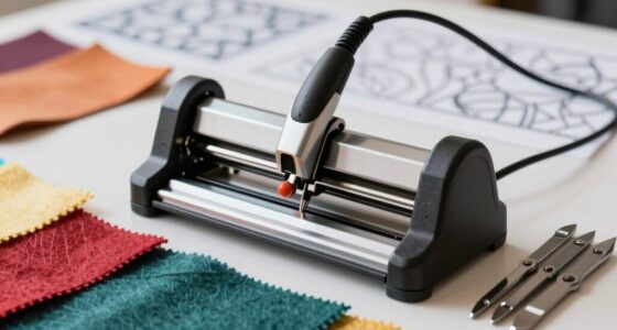 fabric cutting machine guide