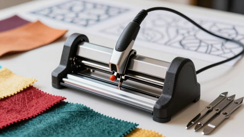 fabric cutting machine guide