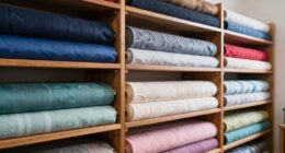 flat fabric bolt storage