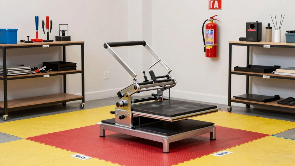 heat press safety measures