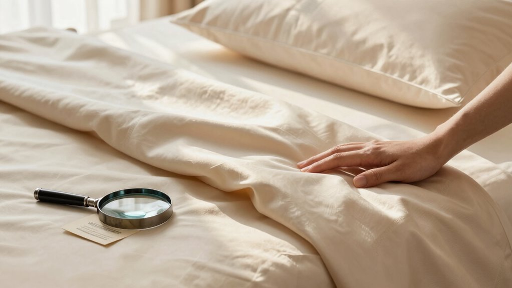 identify genuine egyptian cotton