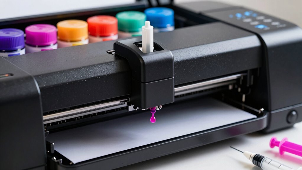 ink saving nozzle check routine