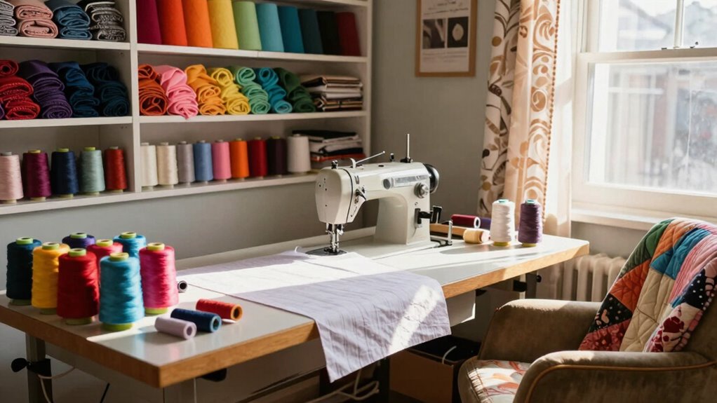 inspiring personalized sewing sanctuary