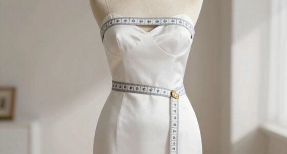 key dress form measurements