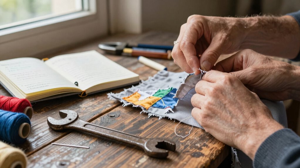 learn repair skills together