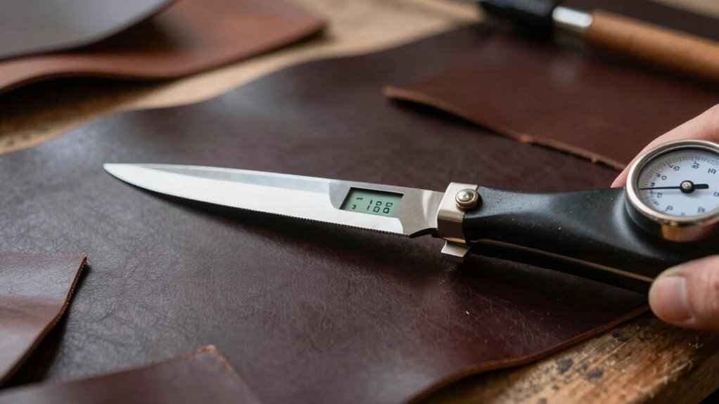 leather cutting speed calibration