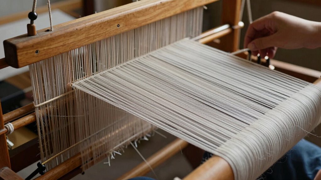 maintain consistent warp tension
