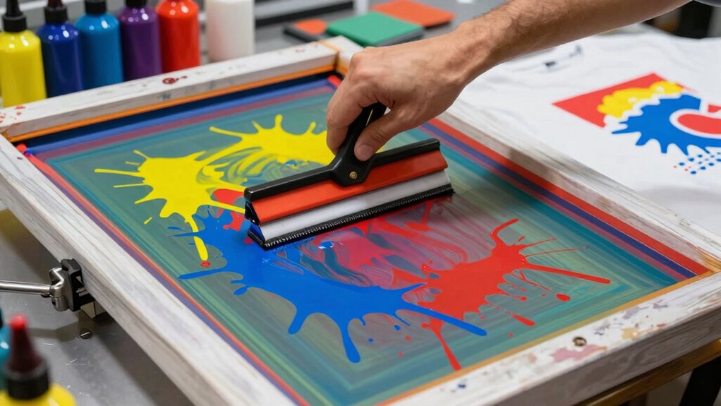 mastering squeegee printing technique