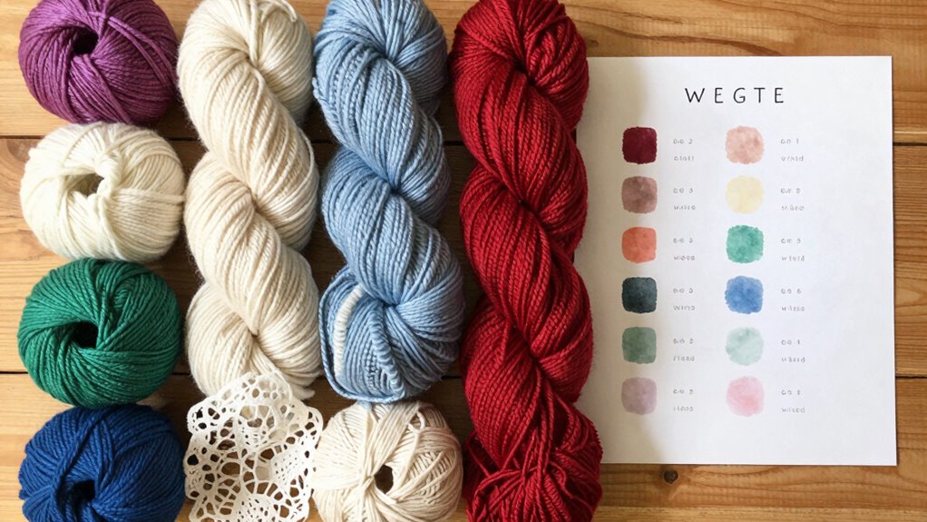 mixing yarn weights creatively