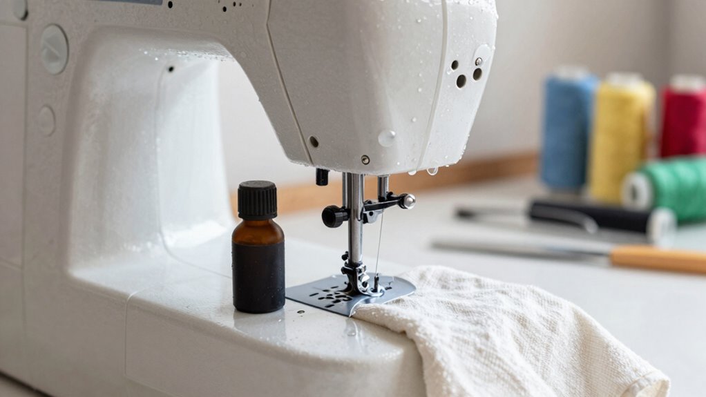 monthly oiling for maintenance