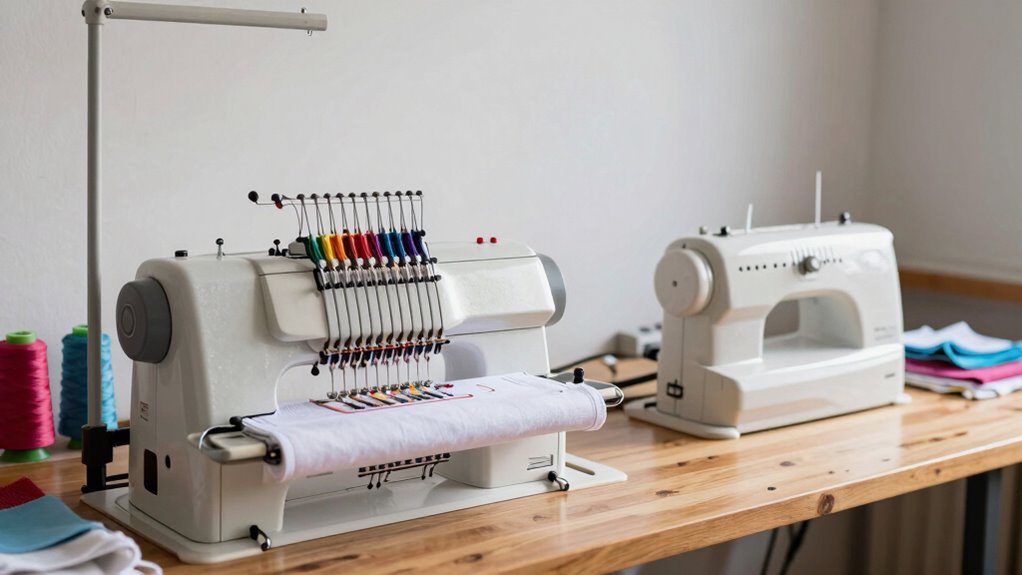 multi needle machine considerations
