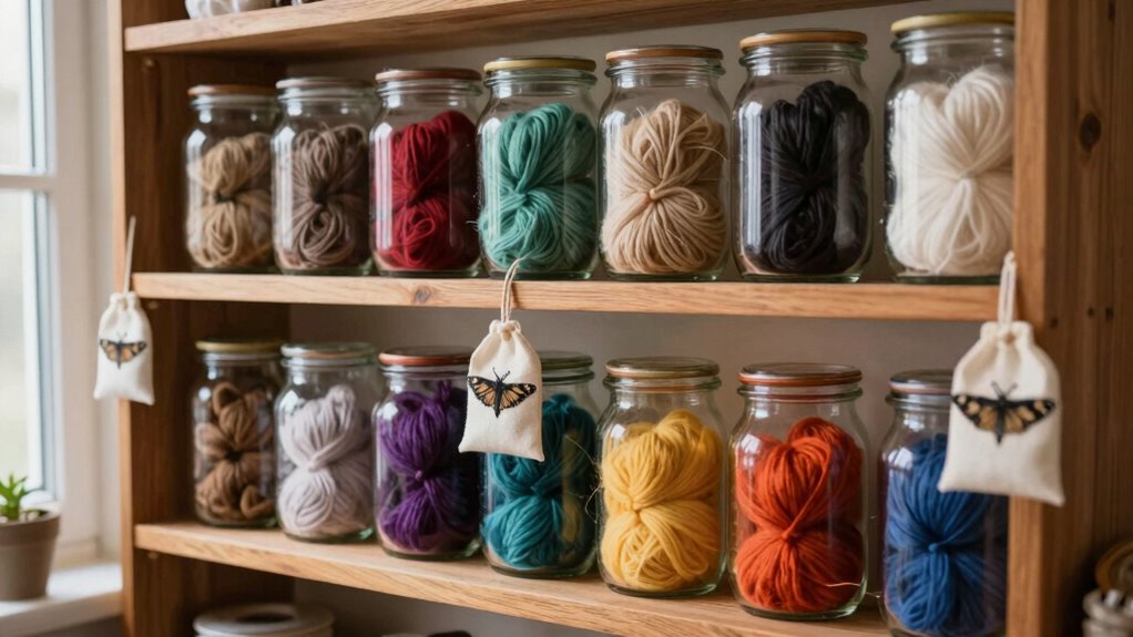 natural repellents and storage