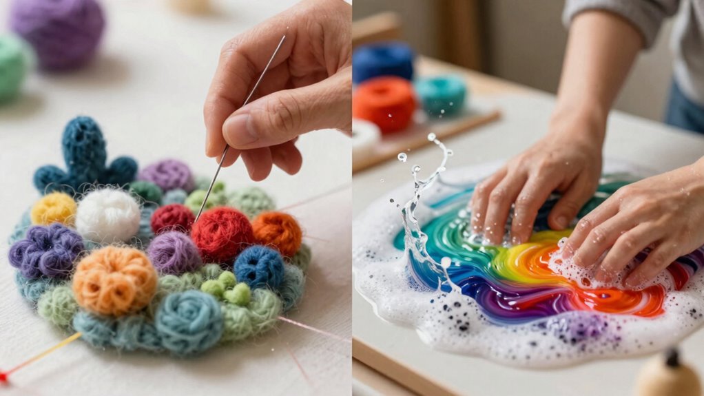 needle felting challenges explained