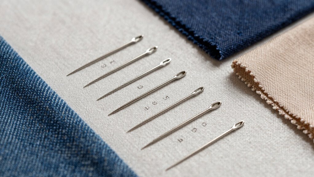 needle selection enhances sewing