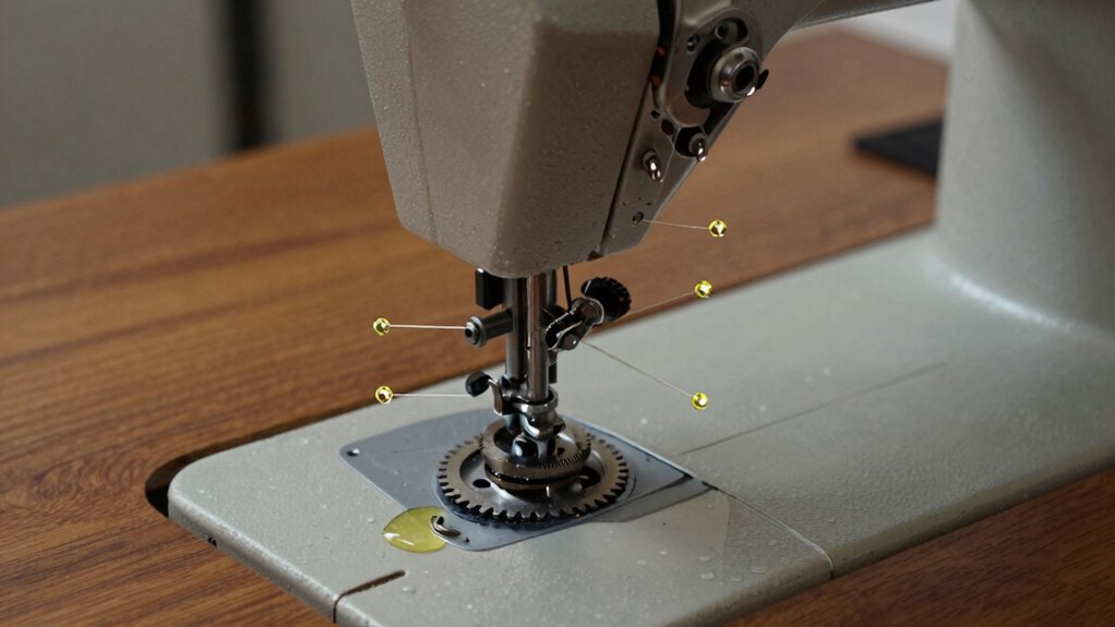 oil key areas regularly