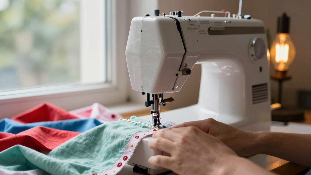 optimal lighting enhances sewing
