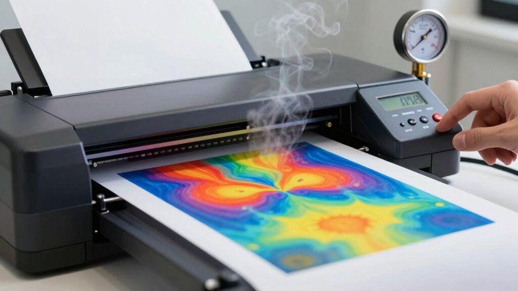 optimize heat and pressure