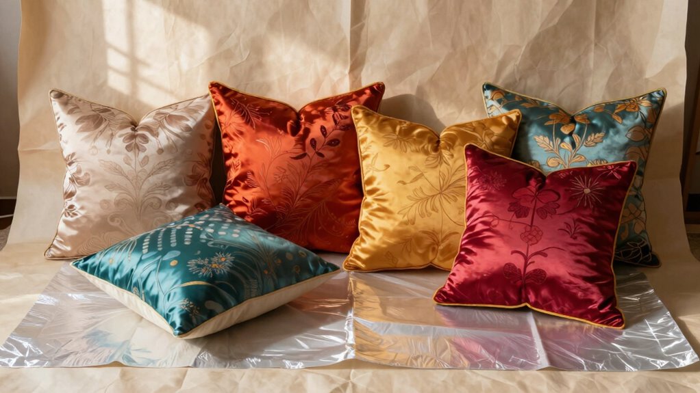 pillows parchment teflon usage