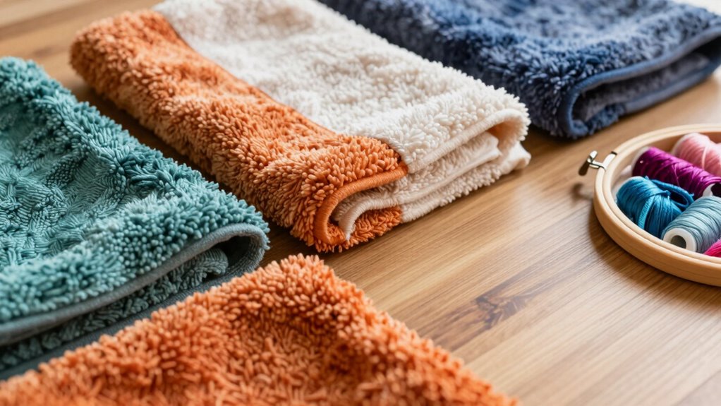 preparing plush fabric properly
