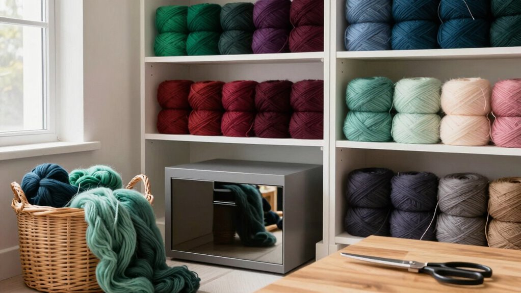 professional storage for fiber