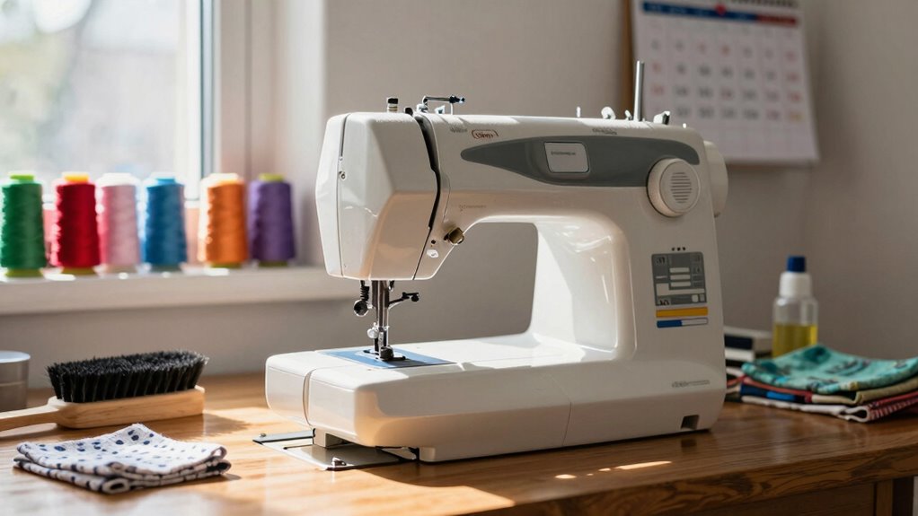 proper sewing machine storage