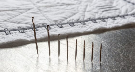 quilting needle type matters