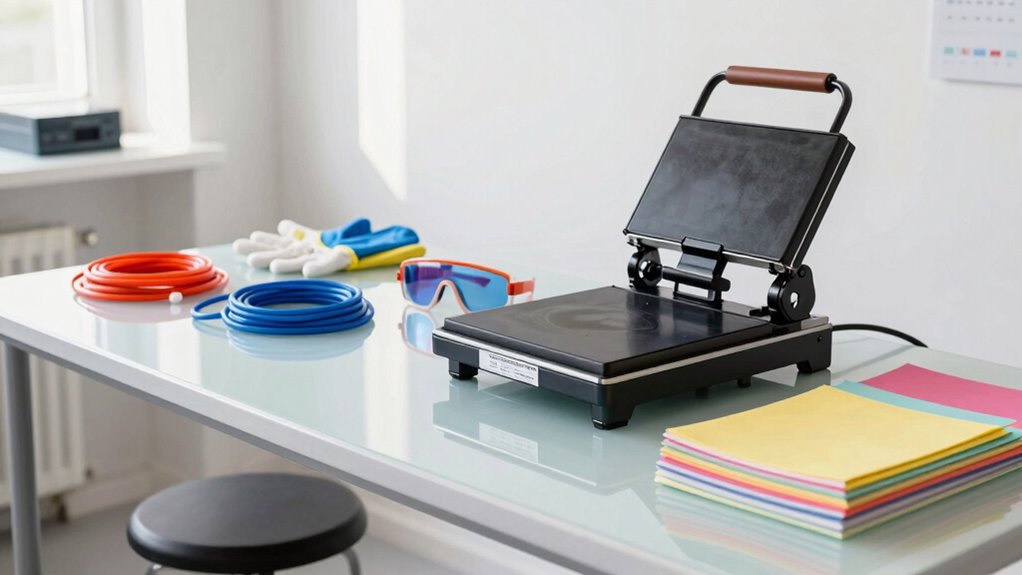 regular heat press maintenance