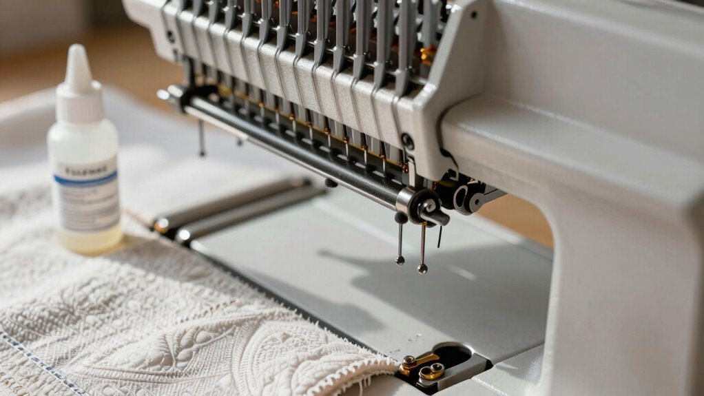 regular oiling for maintenance