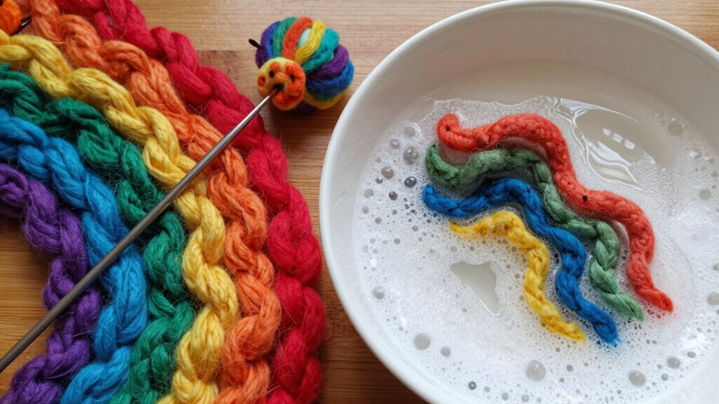 rich textures in wet felting