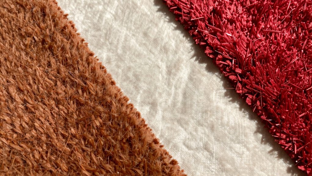 rug material impacts aesthetics